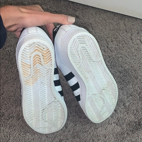 White timeless Adidas superstars🤩 - Picture 5 of 5